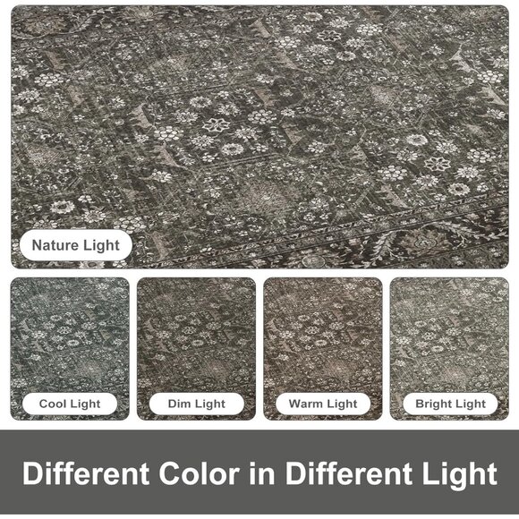 New 2Pcs Green Kitchen Mat Set, Non Slip Waterproof Cushioned Rugs for Floor - Picture 7 of 9